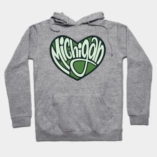 Michigan Heart Hoodie